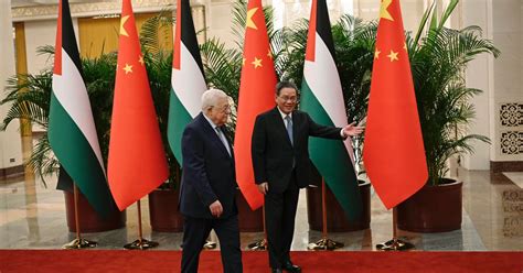 Palestinian leader Abbas ends China trip after backing Beijing’s crackdown on Muslim minorities